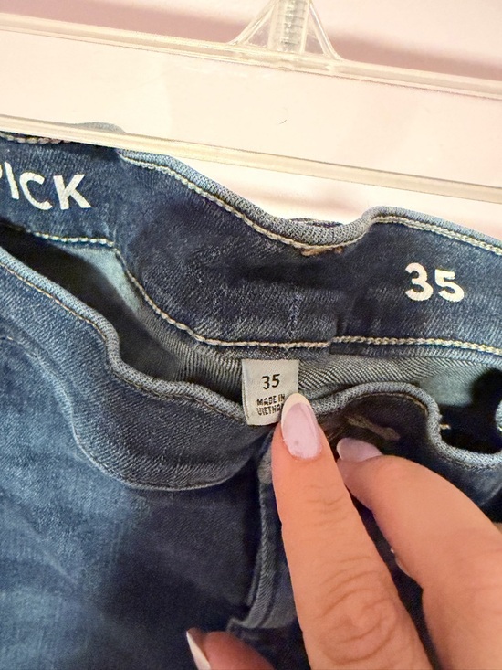 J. Crew Women's 8” Toothpick Jean Super Skinny, Size 35, EUC - Picture 4 of 6